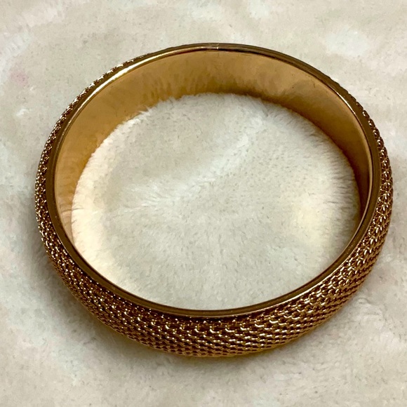 Mesh & Rhinestone Heart Bangles - Picture 3 of 7